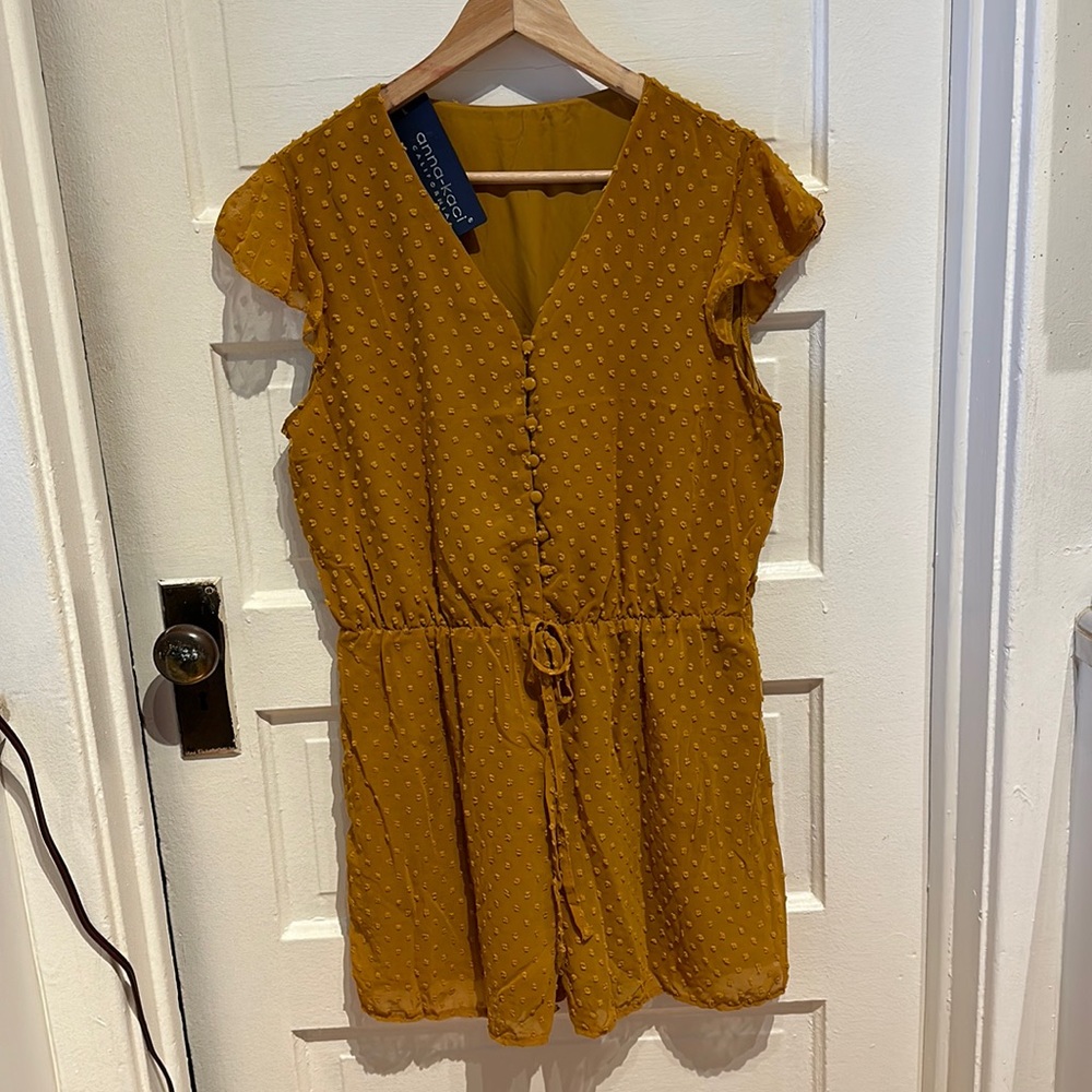 Mustard Romper